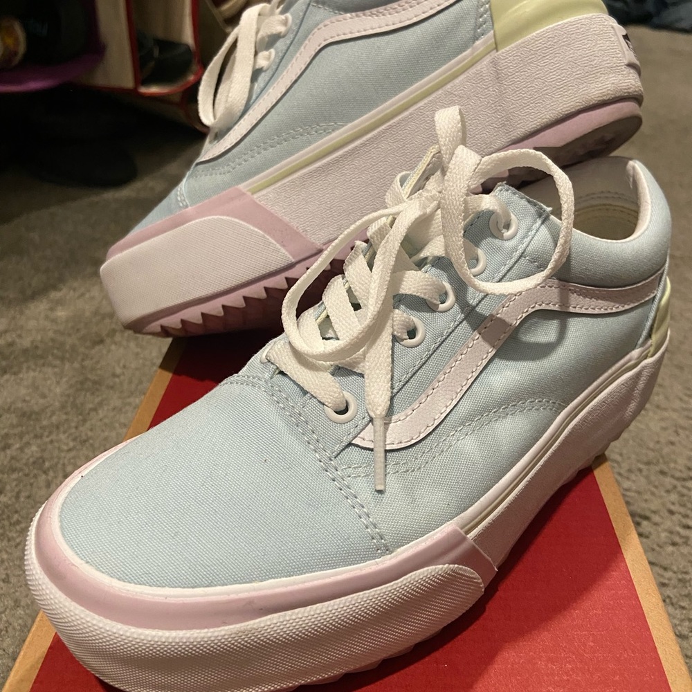 Just like new platform stacked VANS